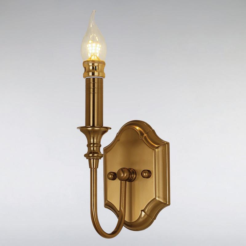 Бра свечи Light House LS-13365-1 CU Бронзовый