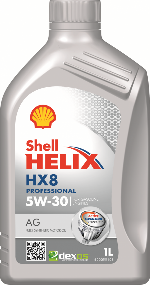 Моторное масло Shell Helix HX8 Professional AG 5W-30 1 л - фото 1