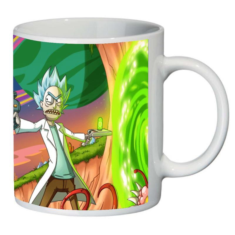 Кружка с принтом Рик и Морти (SC-RM-0024)