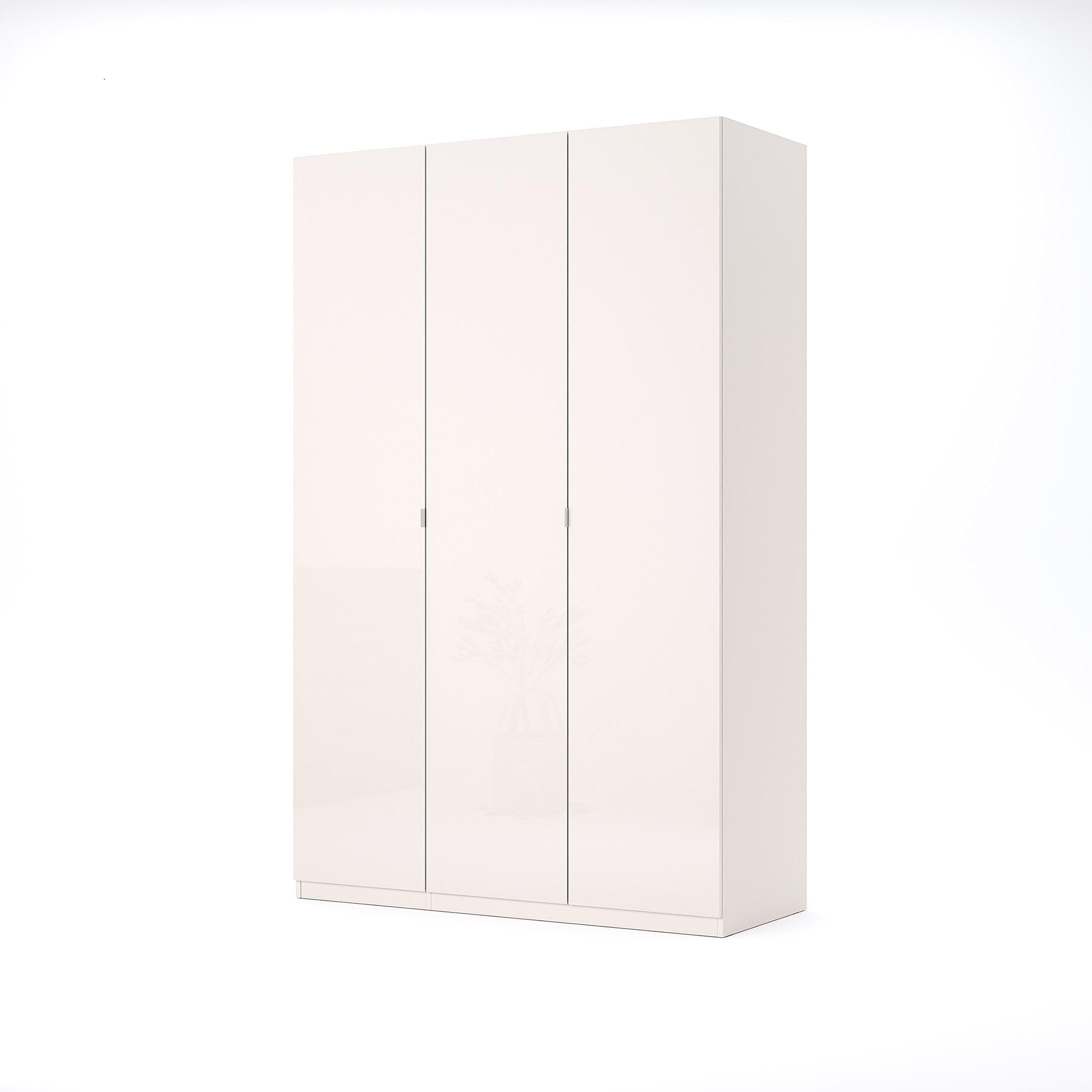 Шкаф MiroMark 3Д Лила ламинированная ДСП 550х550х2106 мм Кашемир бежевый (46063)