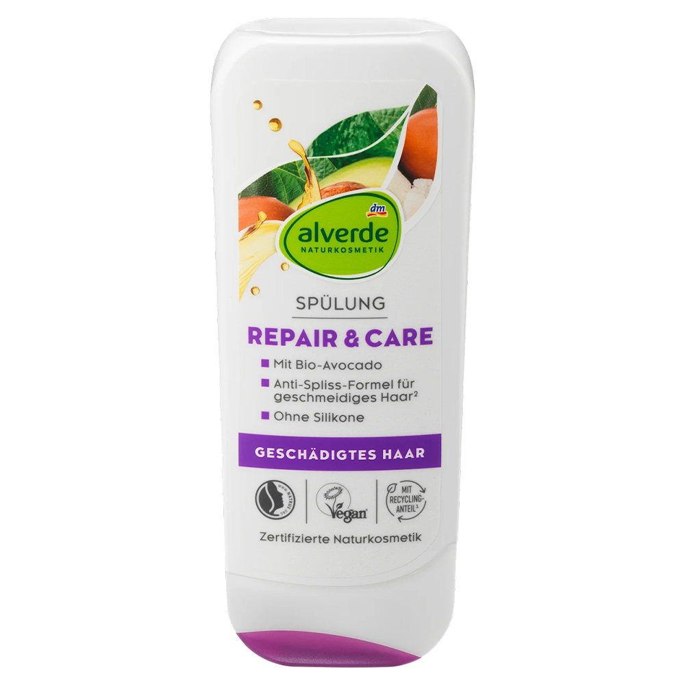 Кондиционер Alverde Naturkosmetik Repair & Care для поврежденных волос с органическим авокадо 200 мл