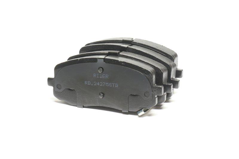 Тормозные колодки дисковые передние standard Kia picanto 04- Hyundai i10 RIDER RD 24275STD (RD.24275STD RIDER)
