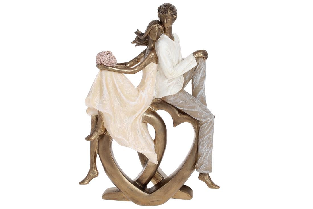 Статуэтка декоративная BonaDi Счастливы вместе 25 см (K07-175)