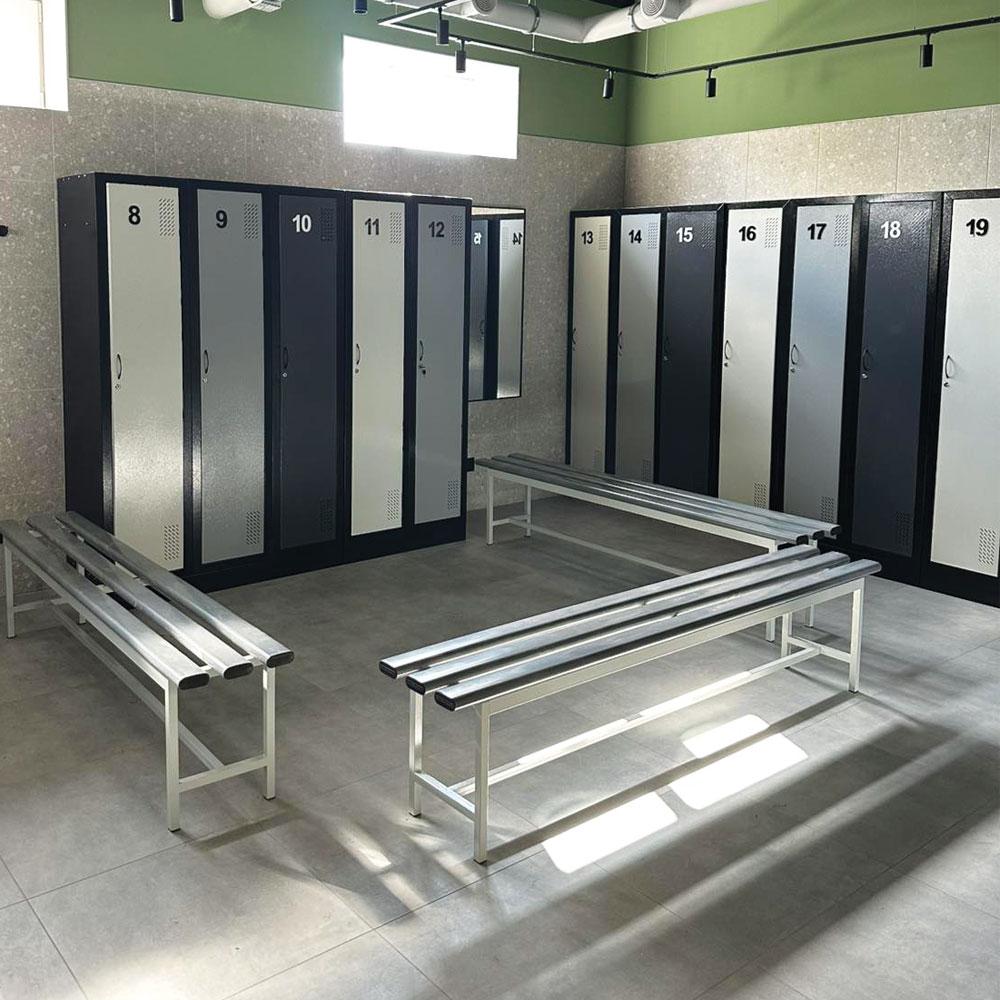 Шкаф для одежды ШОМ-300/2 металлический (9700080) - фото 4 Шкаф для одежды ШОМ-300/2 металлический (9700080) - фото 4