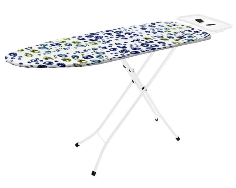 Гладильная доска Casa Si Lady 122x38 см White/Blue Crystals (CS93574R267)