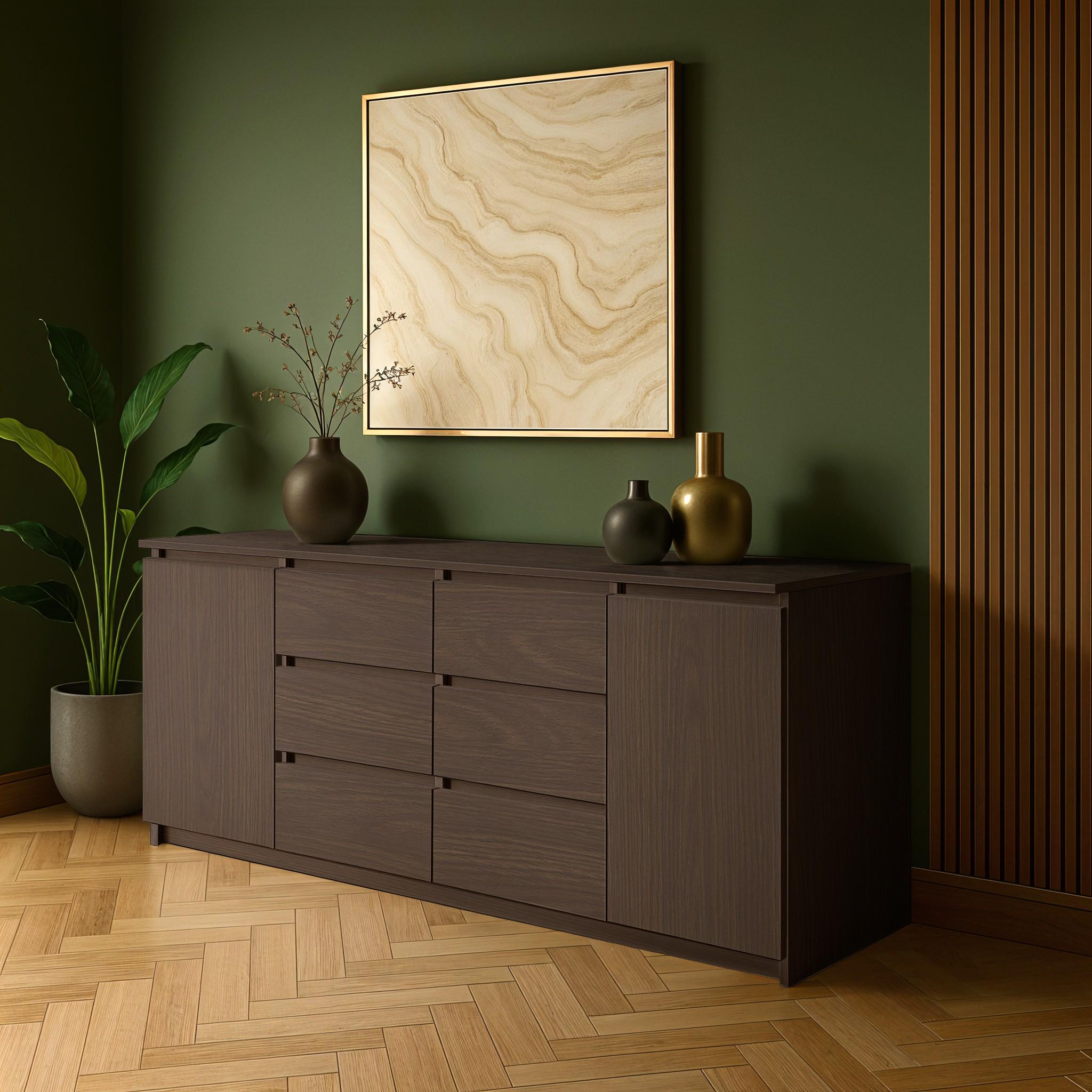 Комод Kraft 1600х345х750 мм Венге Магия