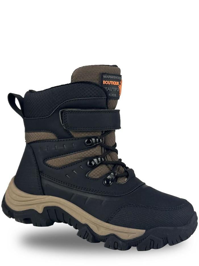 Сноубутси Jong Golf CN40541-3 на вовні р. 37 Чорно-бежевий