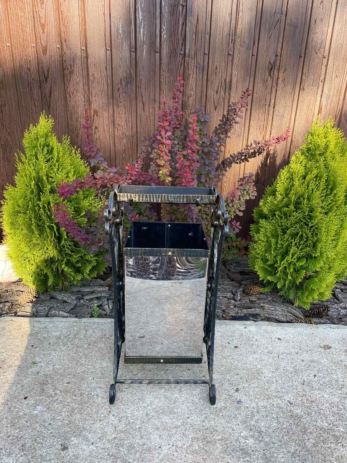 Урна со съемной пепельницей и ведром из нержавеющей стали (Vi_28) - фото 2 Урна со съемной пепельницей и ведром из нержавеющей стали (Vi_28) - фото 2