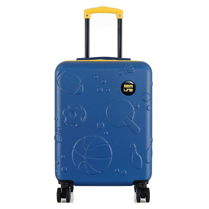 Чемодан детский SEMI LINE 20" S 34 л Blue/Yellow (DAS303361) - фото 2 Чемодан детский SEMI LINE 20" S 34 л Blue/Yellow (DAS303361) - фото 2