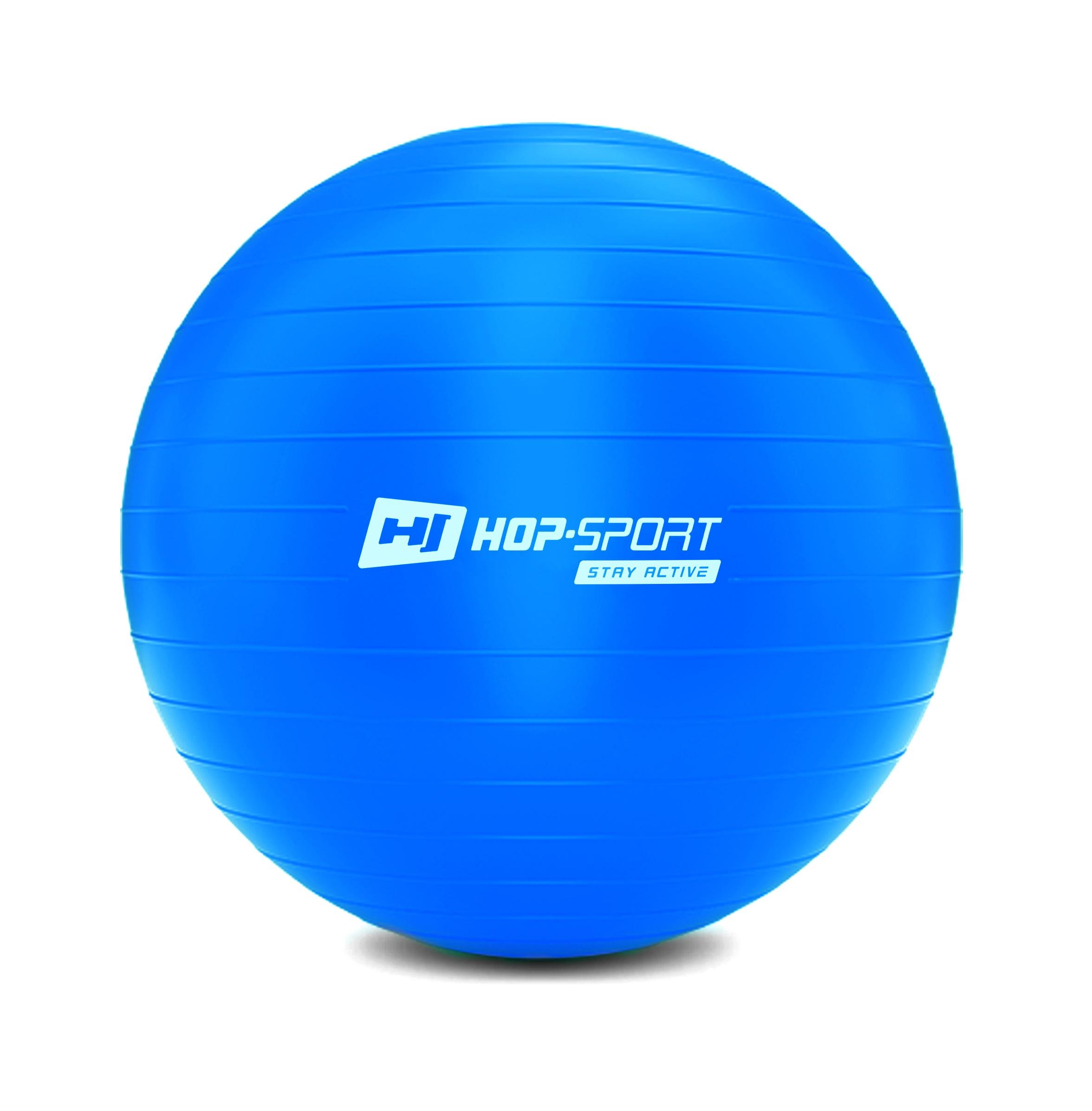 Фитбол + насос Hop-Sport 2020 75 см Синий