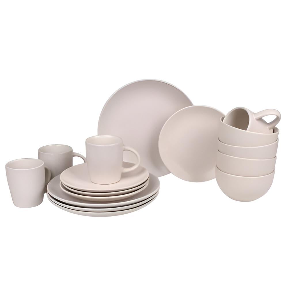 Столовый сервиз MC5574-2 16 шт. тарелка 26 и 20 см супница 14 см чашка 360 мл Кремовая (31845113) Столовый сервиз MC5574-2 16 шт. тарелка 26 и 20 см супница 14 см чашка 360 мл Кремовая (31845113)