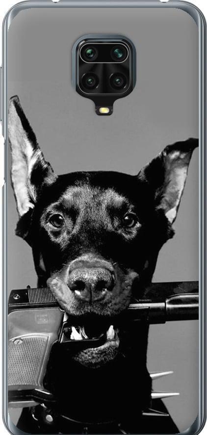 Чехол на Xiaomi Redmi Note 9 Pro Доберман (2745t-1911-42517)