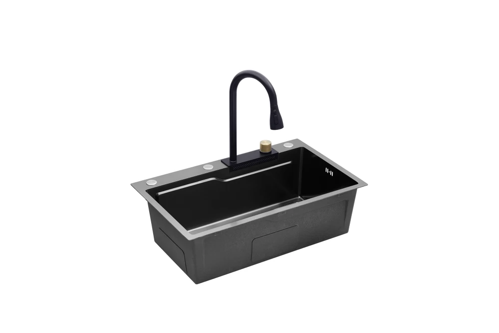 Мийка для кухні Kroner Derby KRP PVD SET7546HM 2,5/0,5 мм (373971)