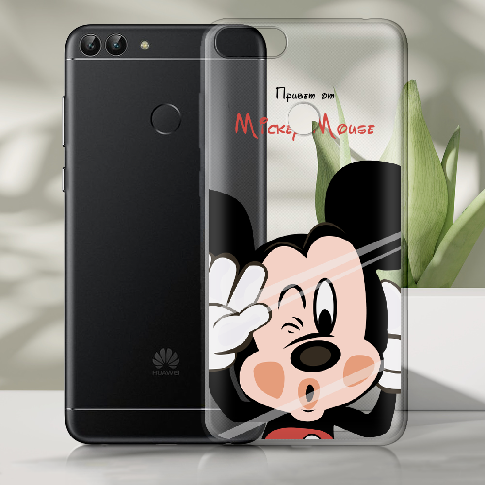 Чехол Boxface Huawei P Smart Mister M Прозрачный силикон (32669-cc58-32669) - фото 2