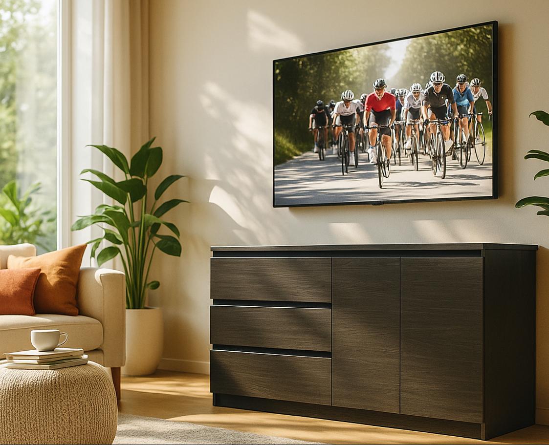 Комод Мастер Форм Брайт телескопические направляющие левосторонний ДСП 1600/44 1580 158х37,6х73 см Венге магия - фото 1 Комод Мастер Форм Брайт телескопические направляющие левосторонний ДСП 1600/44 1580 158х37,6х73 см Венге магия - фото 1