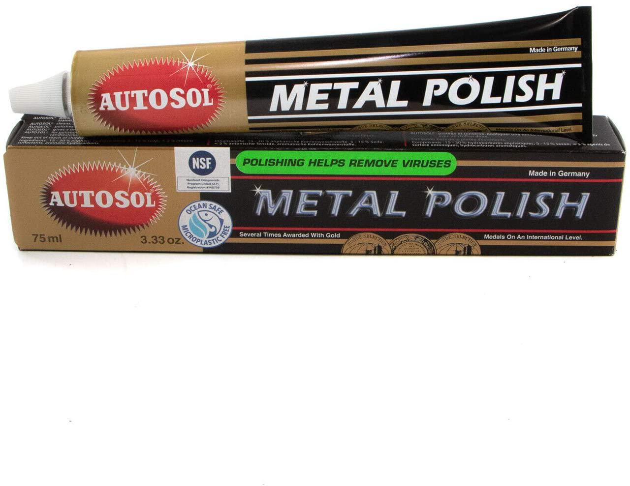 Полировочная паста для авто Autosol Metal Polish 75 мл Белый (1008712-Other) - фото 4