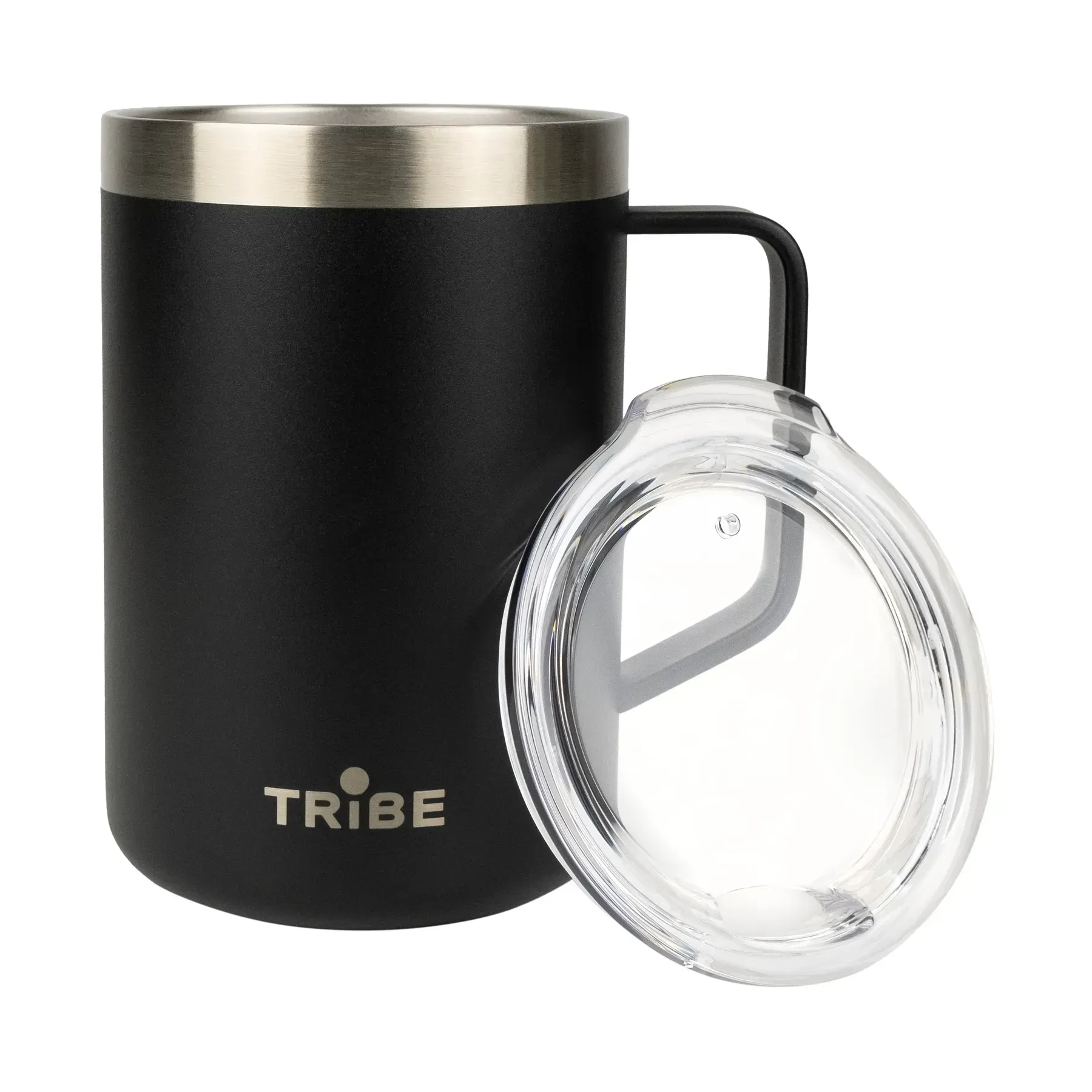 Термочашка для напитков 0,5 л Tribe Classic Mug (T-FA-0033-black)
