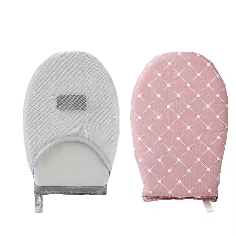 Рукавичка термоізоляційна для прасування та відпарювання одягу Рожевий (2610823737)