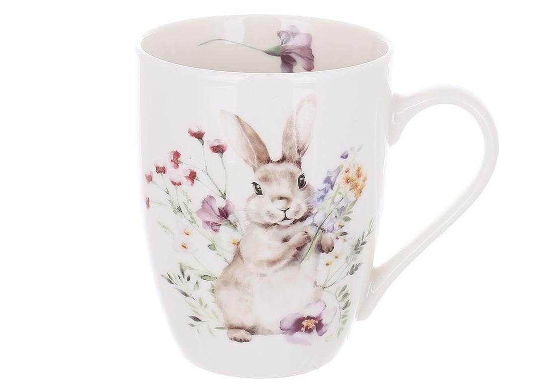Кружка фарфоровая BonaDi фарфоровая Весенняя история 340 мл (K093)