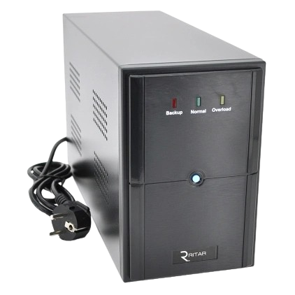 Источник бесперебойного питания Ritar E-RTM1500 900W 12V 9 Ah Черный (31153298)