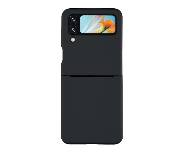 Чехол-накладка Folding Silicone для Samsung Galaxy Flip 4 Black Чехол-накладка Folding Silicone для Samsung Galaxy Flip 4 Black