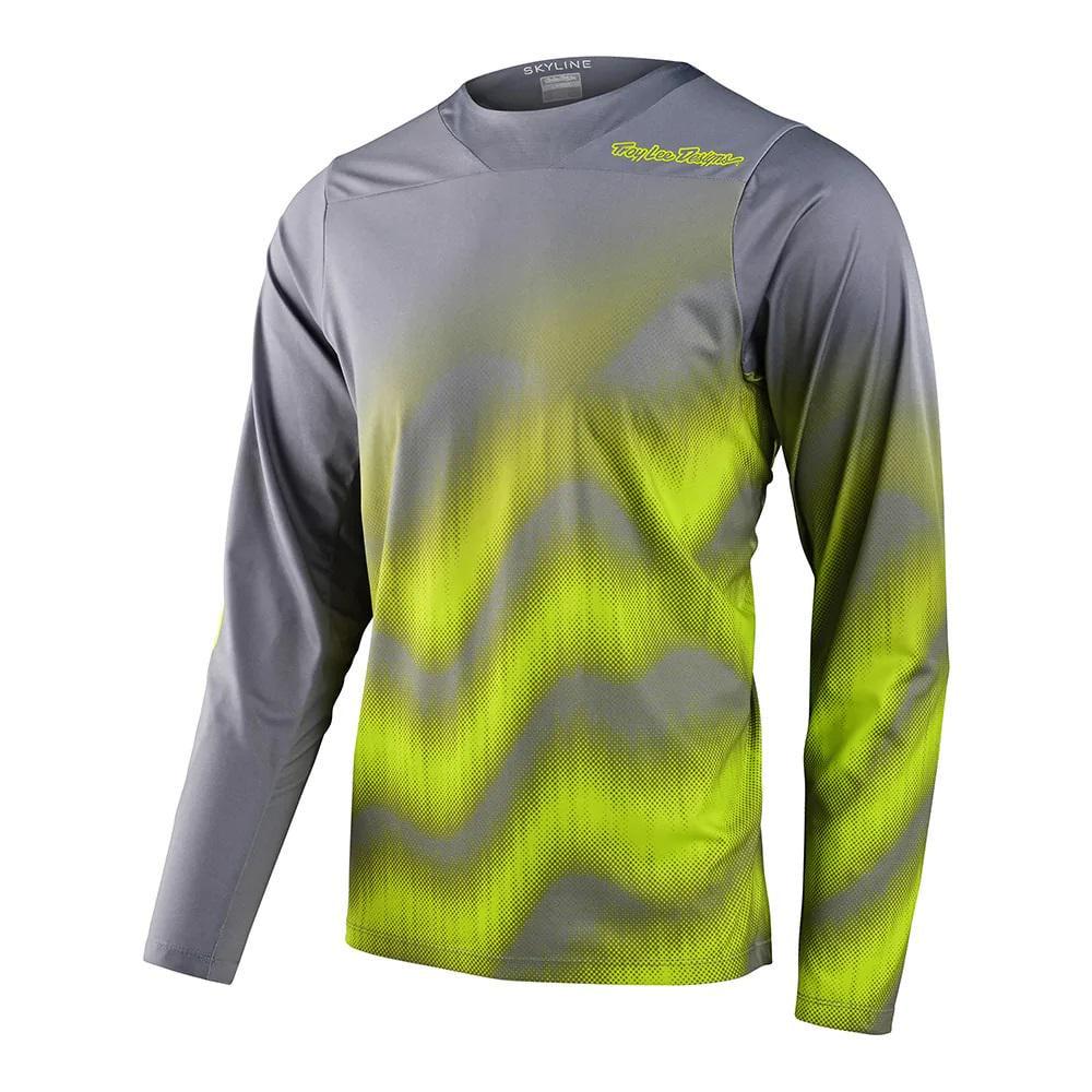 Джерсі TLD SKYLINE LS CHILL JERSEY WAVES LT M Gray (353607003)