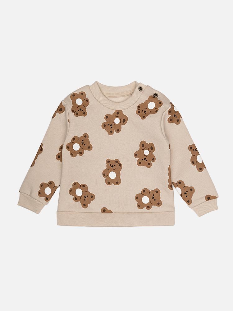 Свитшот для мальчика ЦБ-00229887 92 см Бежевый (28575634)