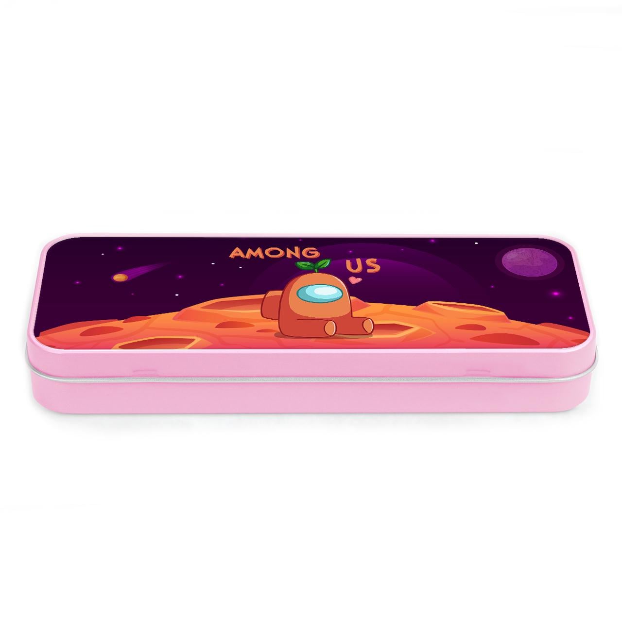 Пенал школьный Among Us Orange Розовый (34408-2410-PK)