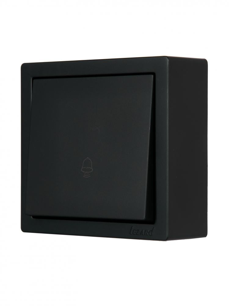 Кнопка дзвінка Lezard Leto Антрацит (752-4200-103)