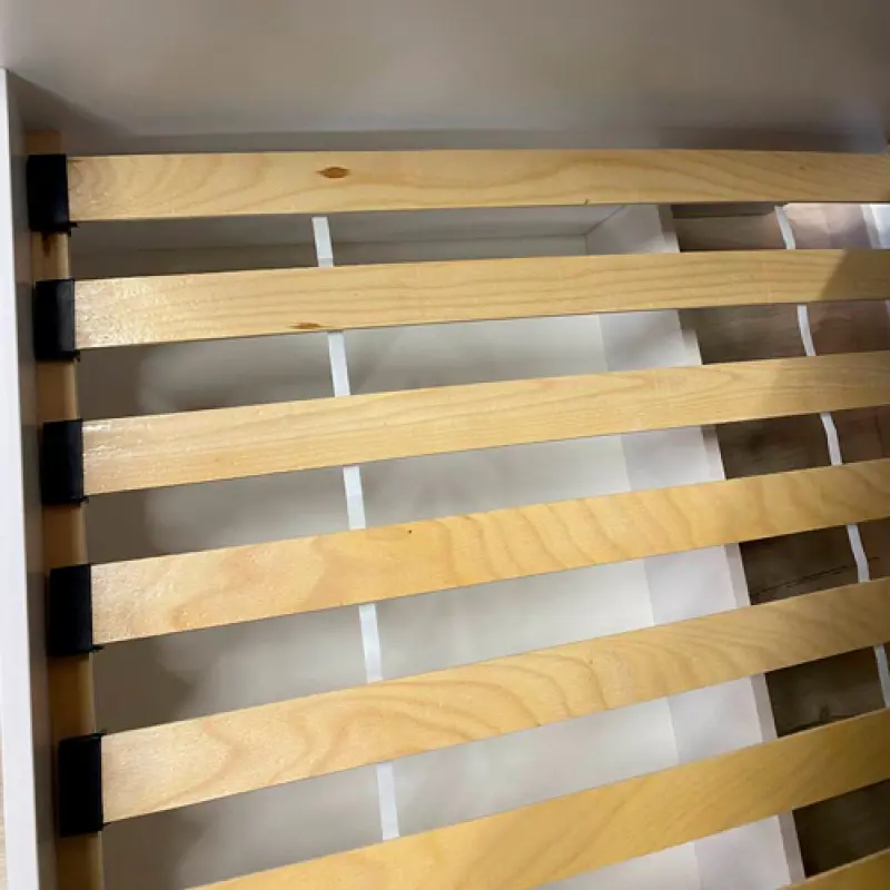 Ліжко дитяче Lion Л-7 з шухлядами та ламелями Лілі-95 90x200 см Німфея Альба (Lion-041005) - фото 4