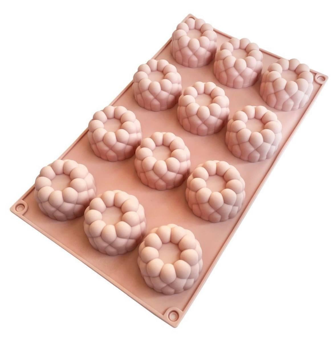 Форма силіконова ММ-1343 Малина 12 комірок (3ee423f9)