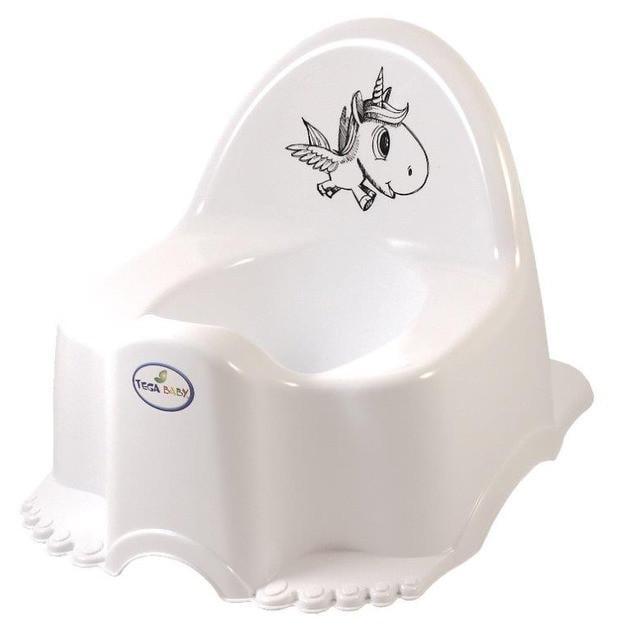 Горшок ECO-Единорожек GA JD-001-103 Белый (5902963007742)