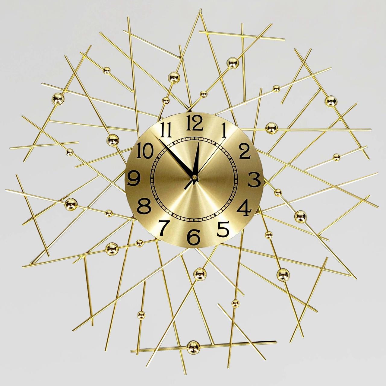 Часы настенные бесшумные OV-0062 60 см металлические (2861666957)