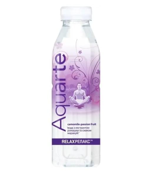 Вода Aquarte с экстрактом ромашки и вкусом маракуйи 500 мл