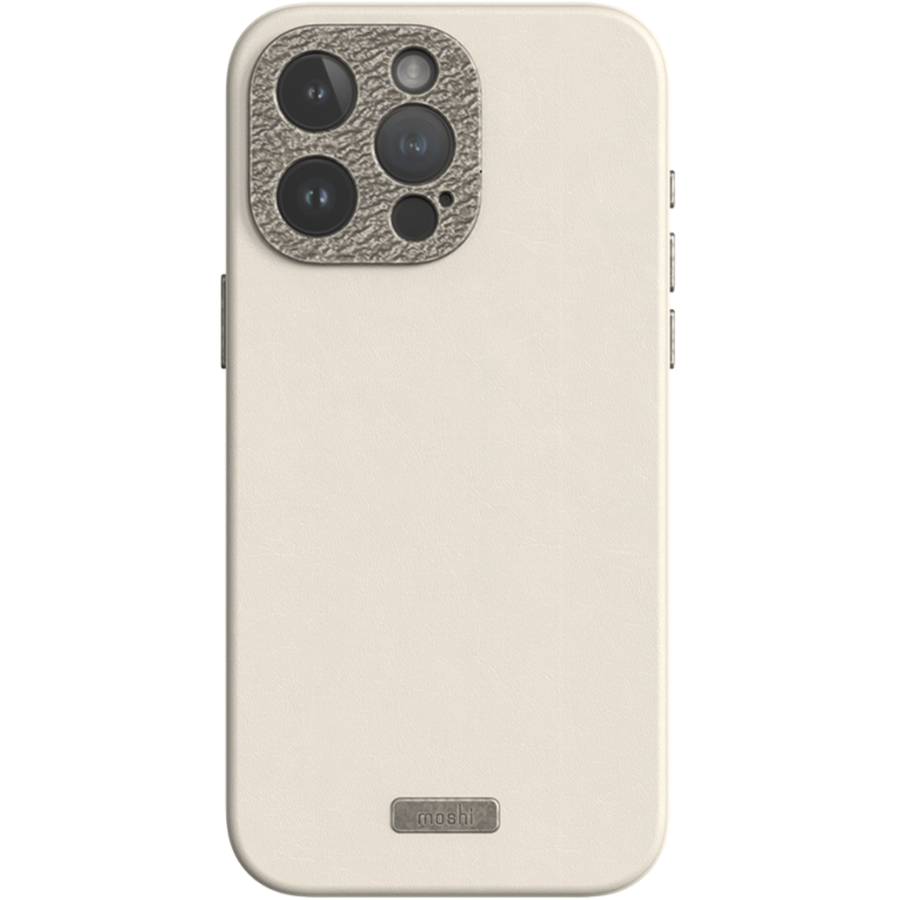 Чохол накладка Moshi Napa Slim Hardshell Case with MagSafe for iPhone 15 Pro Max Eggnog White (99MO231112)