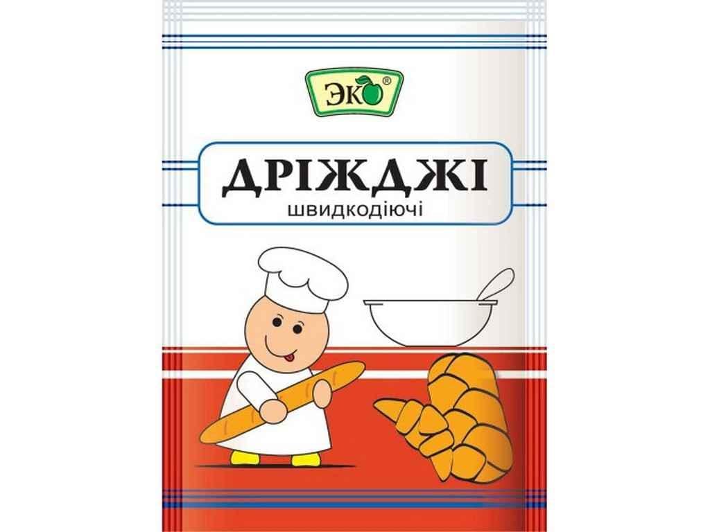 Дріжджі Еко сухі хлібопекарські швидкорозчинні 11 г (273748) Дріжджі Еко сухі хлібопекарські швидкорозчинні 11 г (273748)