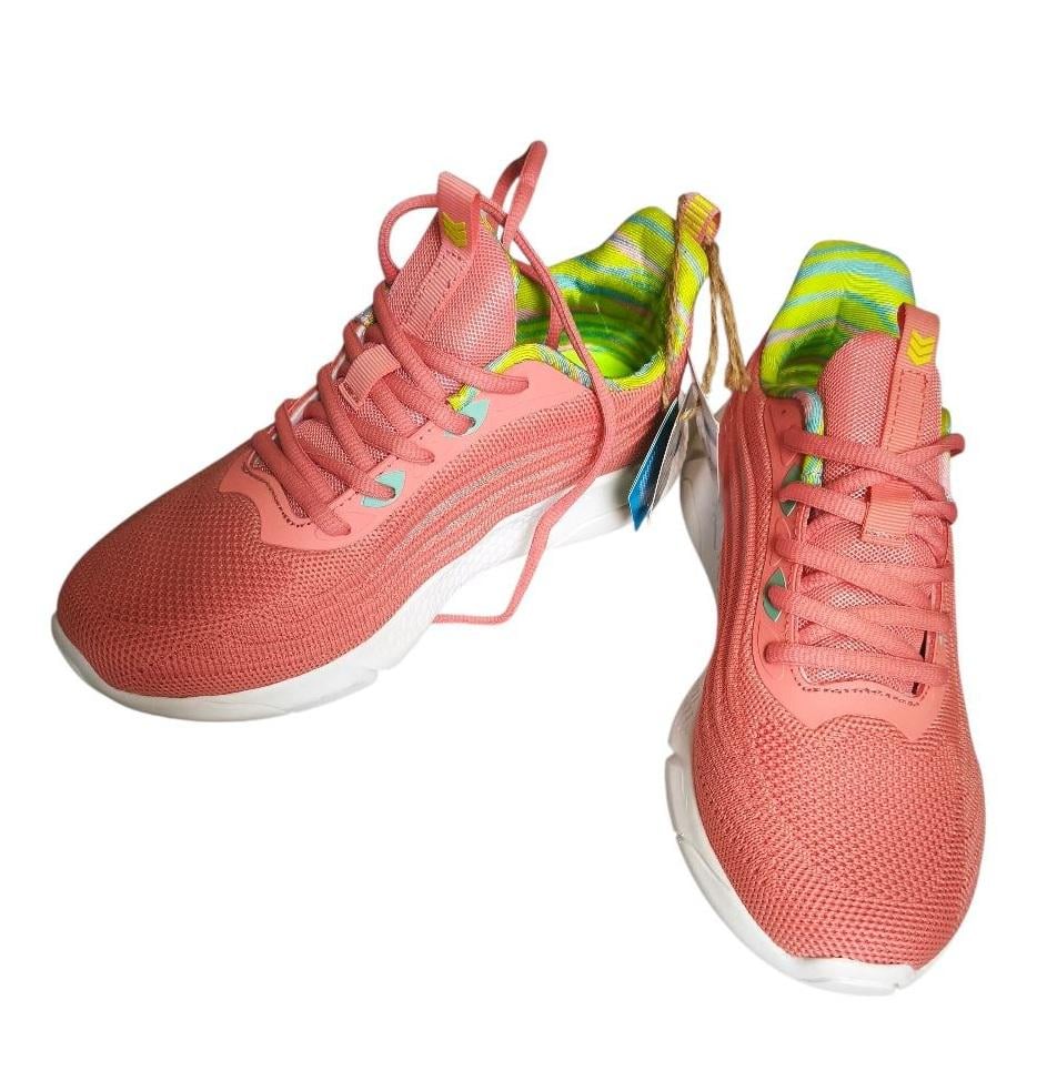 Кроссовки женские Restime текстильные сетка р. 41 Коралловый (JWL22630 (41))