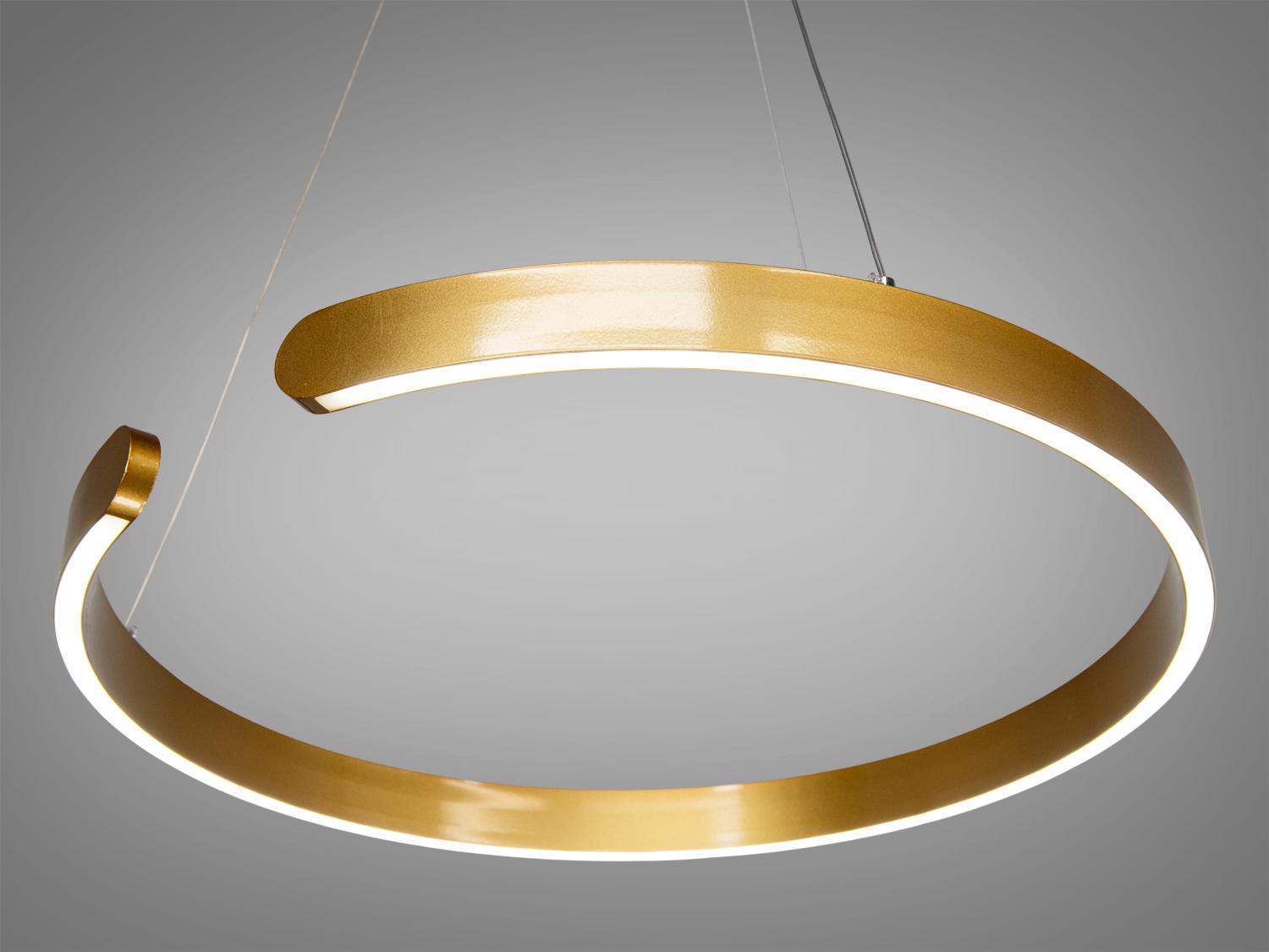 Люстра светодиодная 85W Золотой (D2462-600G)