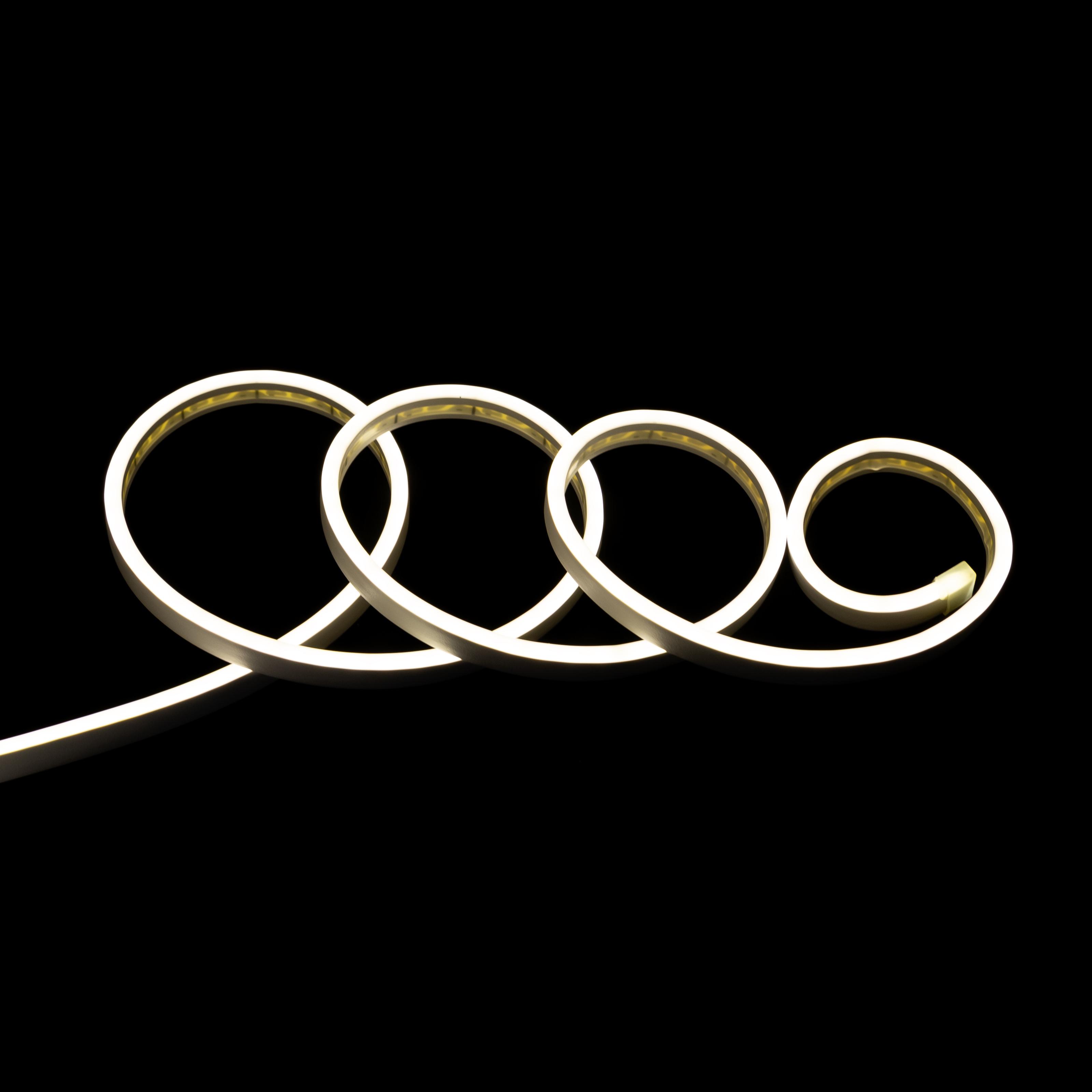 Светодиодная лента неоновая Prolum готовый набор 6x12 12V 5 м Нейтральный белый (28522763) - фото 2 Светодиодная лента неоновая Prolum готовый набор 6x12 12V 5 м Нейтральный белый (28522763) - фото 2