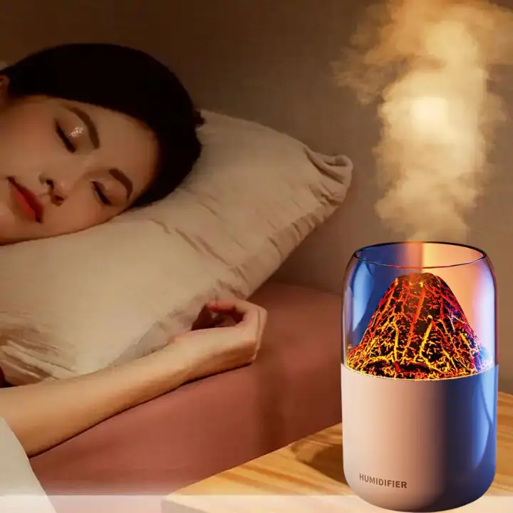 Увлажнитель воздуха ультразвуковой Humidifier настольный с увлажнением и подсветкой USB (01237) - фото 6