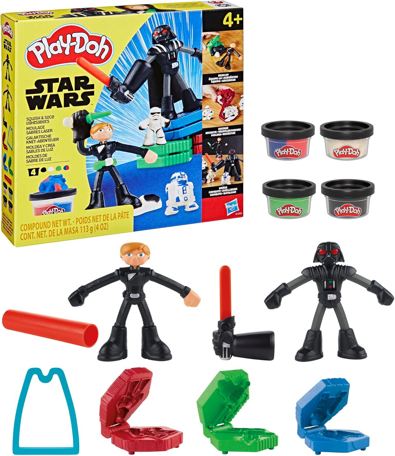 Набор для лепки Hasbro Play-Doh Звездные войны Световые мечи! (G1583)