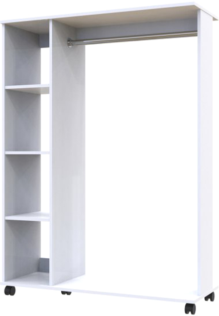 Гардеробна стійка Doros Д1 Білий (41510078) Гардеробна стійка Doros Д1 Білий (41510078)