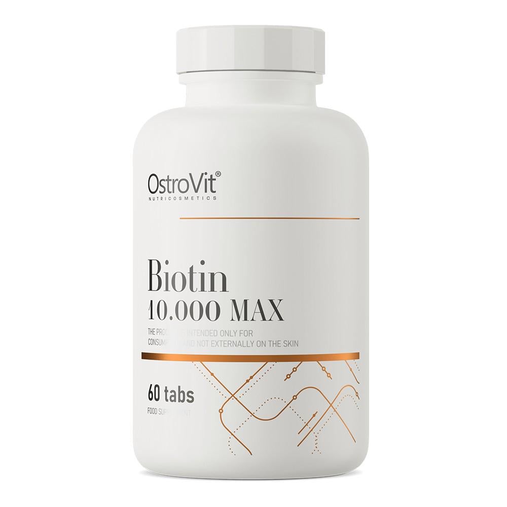Витамины OstroVit Biotin 10.000 Max 60 таблеток (OSV-00358)