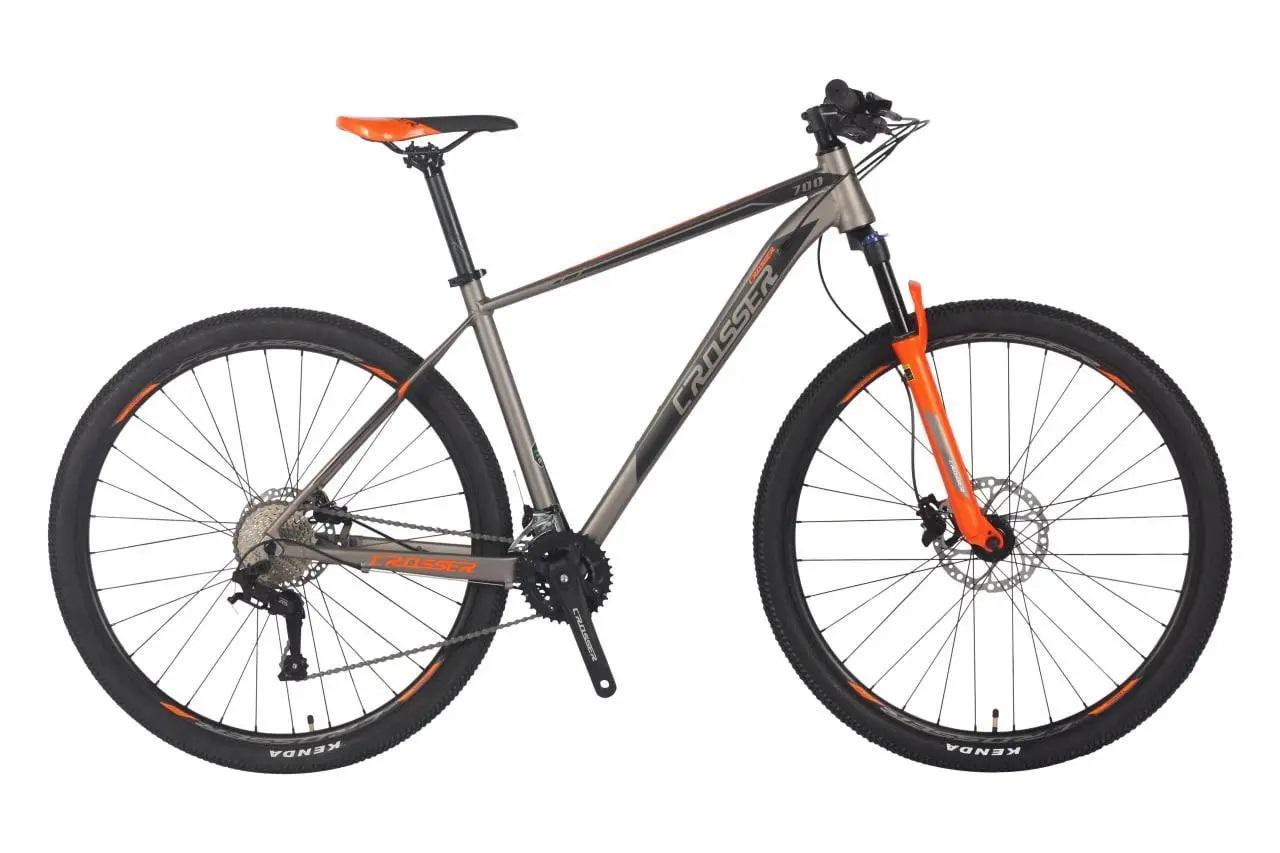 Велосипед найнер Crosser MT-042 Hydraulic L-TWO 29" рама 19" 2021 Сіро ...