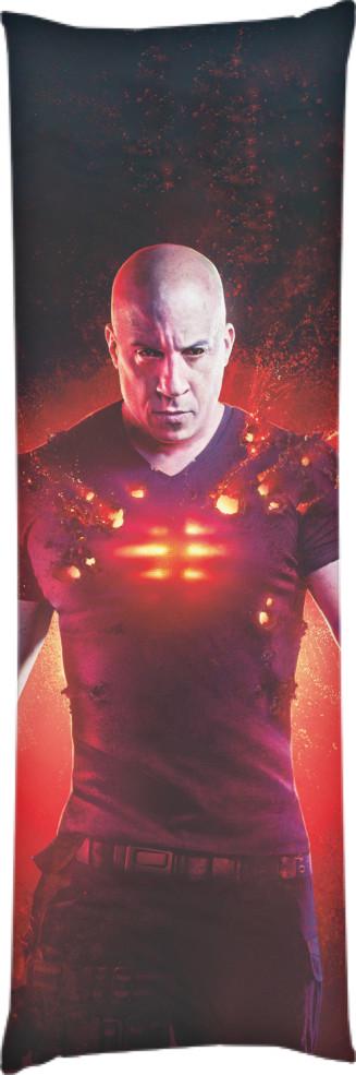 Подушка дакимакура Bloodshot 60x180 см (14100302)