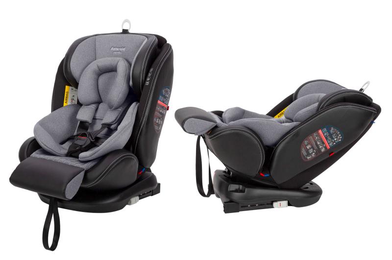 Автокресло с поворотом Carrello Asteroid0+1+2+3 ISOFIX CRL-12801/1 Magnet Gray - фото 2