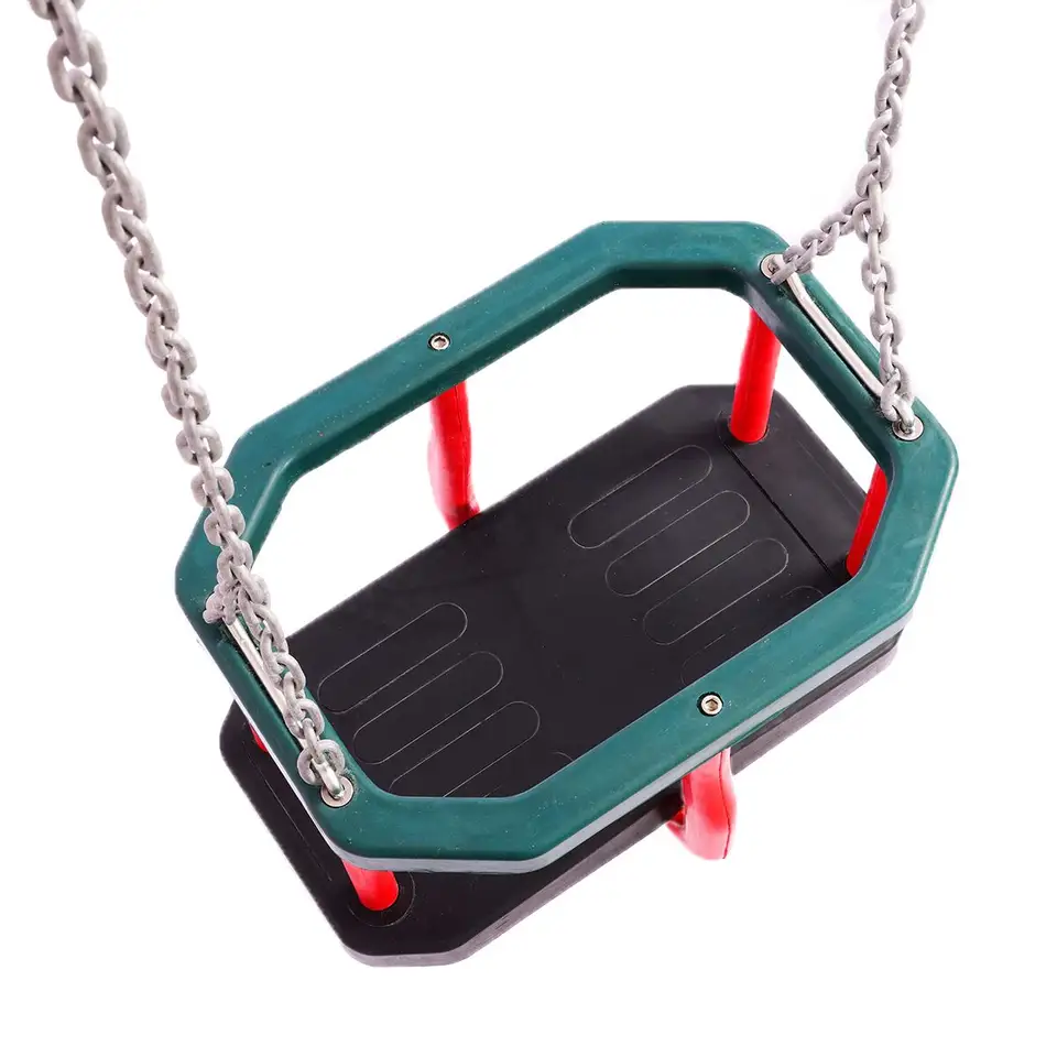 Качеля детская резиновая с защитой WCG Fort усиленные с цепями до 100 кг (W-178) - фото 3