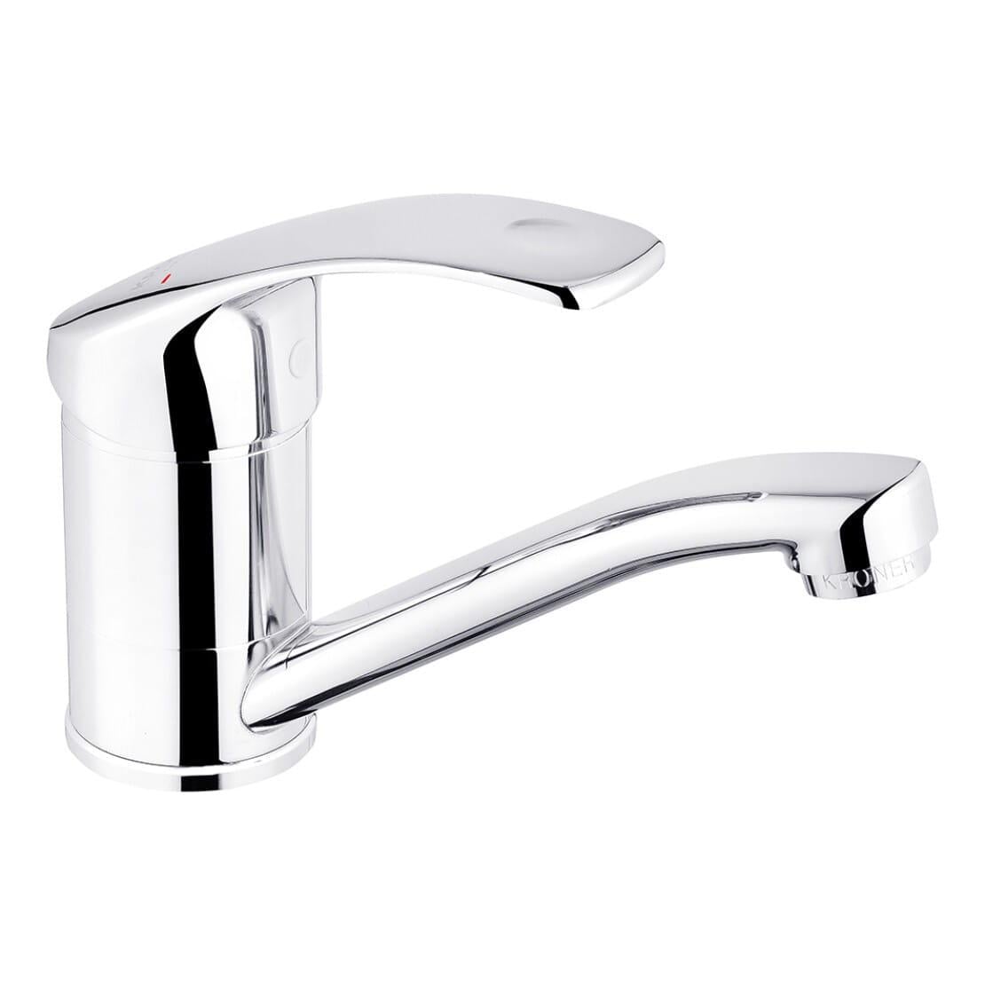 Смеситель для раковины Kroner KRP Konstante C011 однорычажный Хром (CV023591)