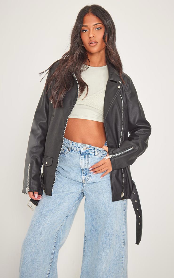 Куртка женская PrettyLittleThing М Черный