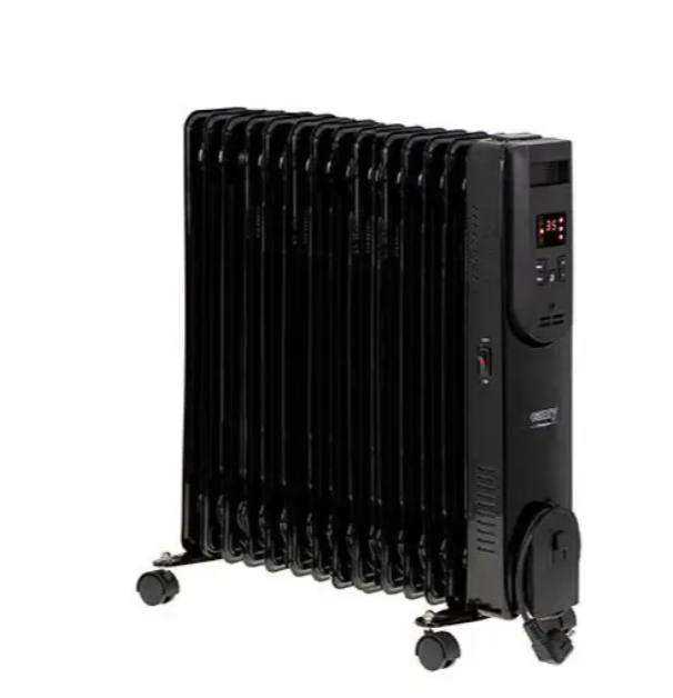 Масляный обогреватель Camry CR 7820 2500 Вт 15 секций Черный (29235872)